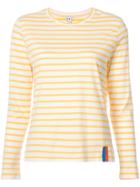 Kule Stripe Modern Tee - Yellow & Orange