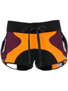 No Ka' Oi Faux Drawstring Shorts - Multicolour