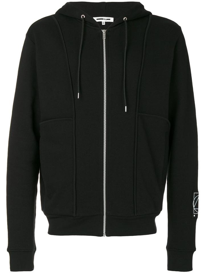 Mcq Alexander Mcqueen Logo Print Hoodie - Black