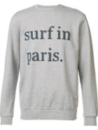 Cuisse De Grenouille 'surf' Sweatshirt, Men's, Size: Xxl, Grey, Cotton