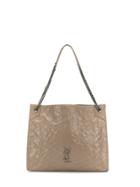 Saint Laurent Large Niki Shopping Tote - Neutrals