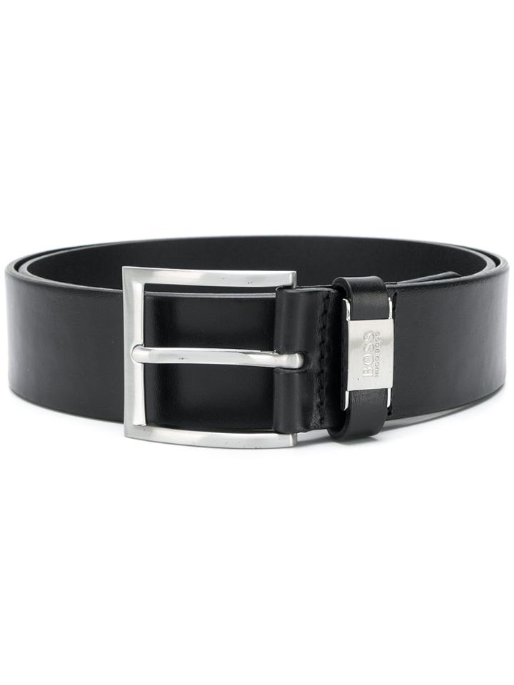 Boss Hugo Boss Logo Buckled Belt - Black