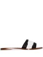 Bottega Veneta Woven Slip-on Sandals - Black