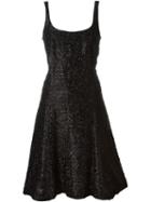 Stephen Sprouse Vintage Tinsel Effect Dress, Women's, Size: 12, Black