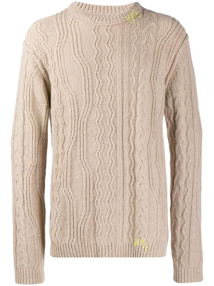Zadig & Voltaire Cable Knit Jumper - Neutrals