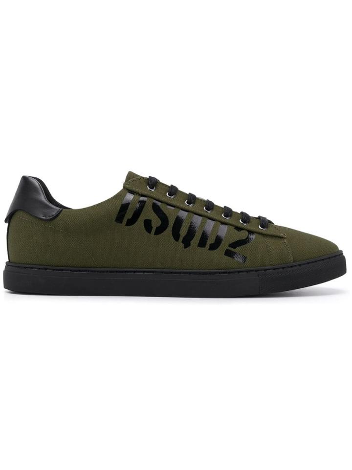 Dsquared2 Low Top Trainers - Green