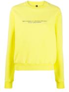 Unravel Project Logo Jersey Sweatshirt - Yellow