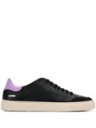 Axel Arigato Low Top Lace Up Sneakers - Black