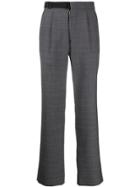 Maison Margiela Tailored Check Trousers - Grey