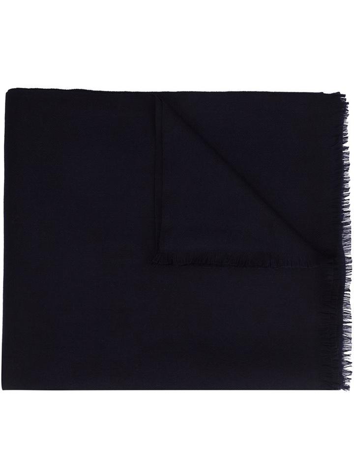 Denis Colomb 'herringbone Nomad' Scarf, Women's, Blue, Cashmere
