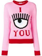 Chiara Ferragni See You Sweatshirt - Pink & Purple