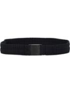 Homme Plissé Issey Miyake Woven Stretch Belt, Men's, Size: Large, Black, Polyester