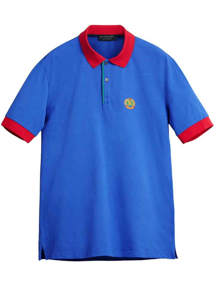 Burberry Reissued Polo Shirt - Blue