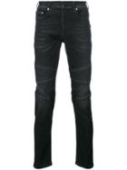 Neil Barrett Skinny Biker Jeans - Black