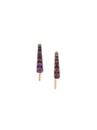Adeesse Inlaid Cuff Earring - Metallic