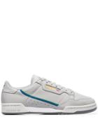 Adidas Grey Continental 80 Leather Low-top Sneakers