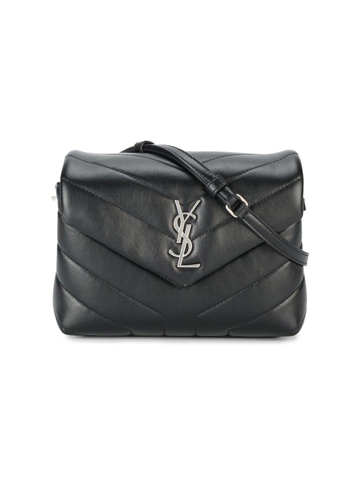 Saint Laurent - Toy Loulou Monogram Shoulder Bag - Women - Leather - One Size, Black, Leather
