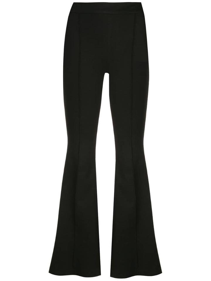 Rosetta Getty Stretch Knit Flares - Black