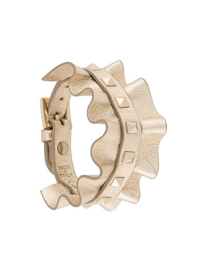 Valentino Valentino Garavani Rockstud Cuff Bracelet - Metallic