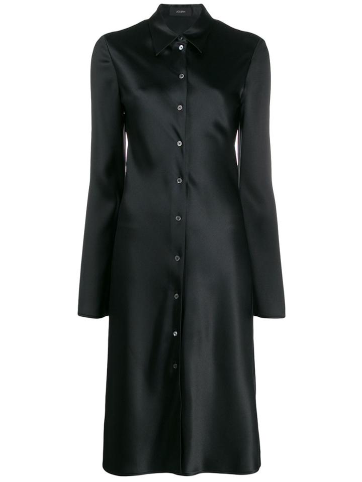Joseph Midi Shirt Dress - Black