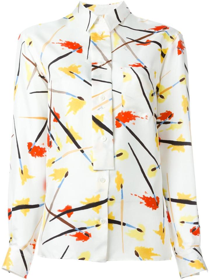 Emilio Pucci Printed Shirt - White