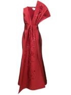 Sachin & Babi Blanche Gown - Red