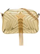 Stella Mccartney Star Embellished Crossbody Bag - Metallic