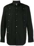 Comme Des Garçons Shirt Button Detail Shirt - Black
