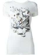 Diesel 't-smile-g' T-shirt, Women's, Size: Small, White, Viscose