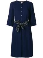 Bellerose Belted Shirt Dress - Blue