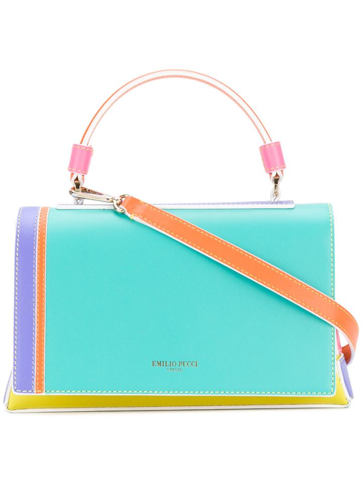 Emilio Pucci Top Handle Satchel - Multicolour