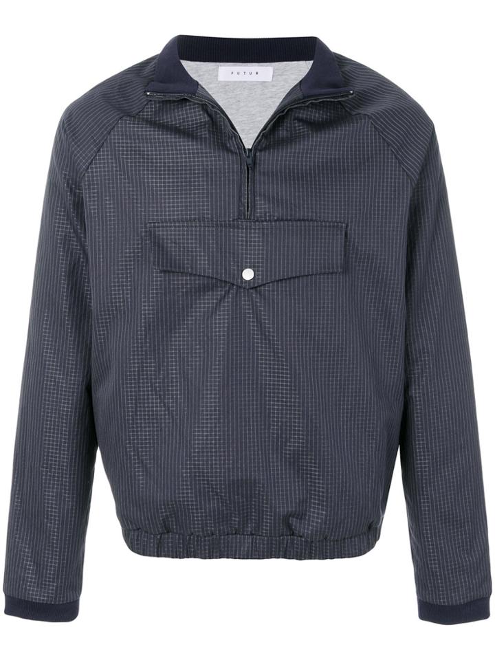 Futur Front Pocket Jacket - Black