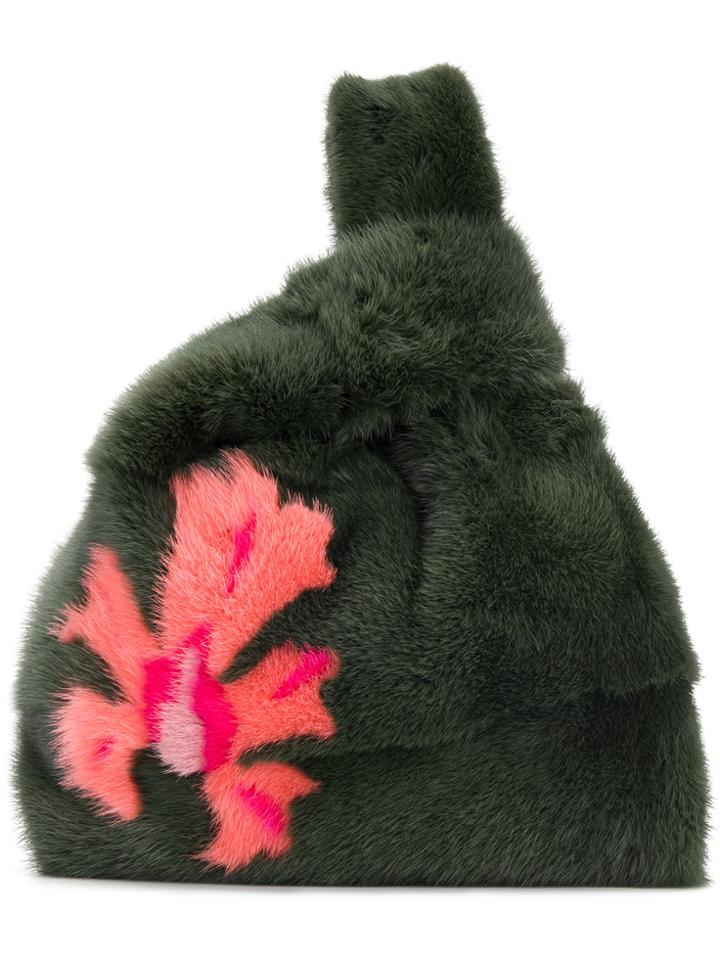 Simonetta Ravizza Furrissima Fe Tote - Green