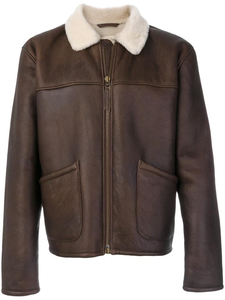 Universal Works Sheepskin Jacket - Brown