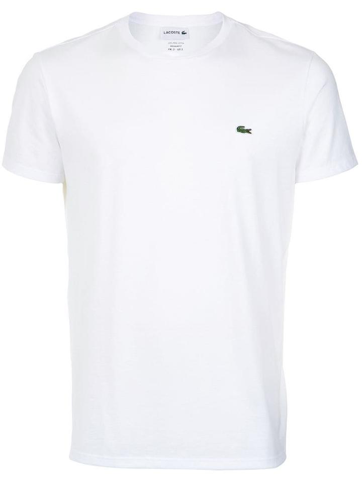 Lacoste Small Patch Logo T-shirt - Silver