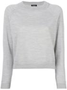 Twin-set - Long-sleeved Sweater - Women - Wool - S, Grey, Wool
