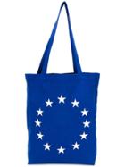 Études Embroidered Star Tote - Blue