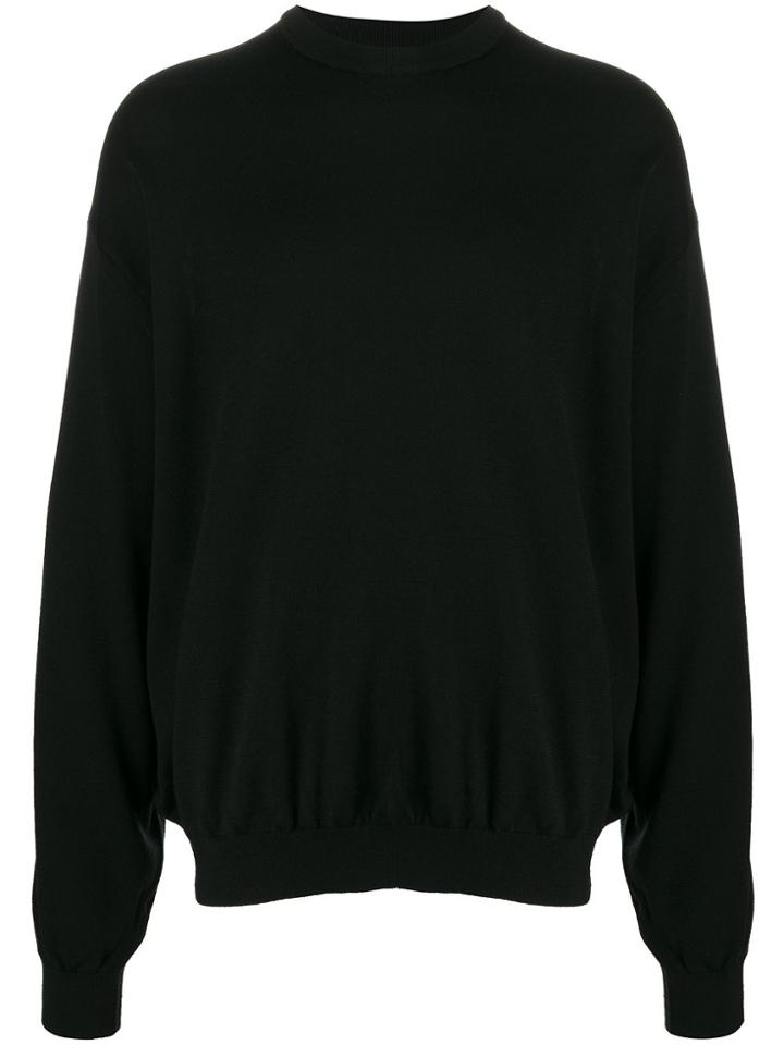 Fumito Ganryu Crewneck Jumper - Black