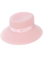 Maison Michel Kendall Hat - Pink & Purple