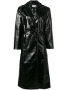 Toteme Belted Trench Coat - Black
