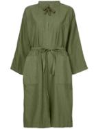 Hysteric Glamour Tied Kimono Coat - Green