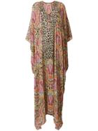 Etro Paisley Print Kaftan Dress - Multicolour