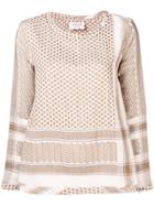 Cecilie Copenhagen Straight Fit Blouse - Nude & Neutrals