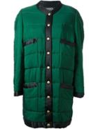 Chanel Vintage Colour Block Padded Jacket