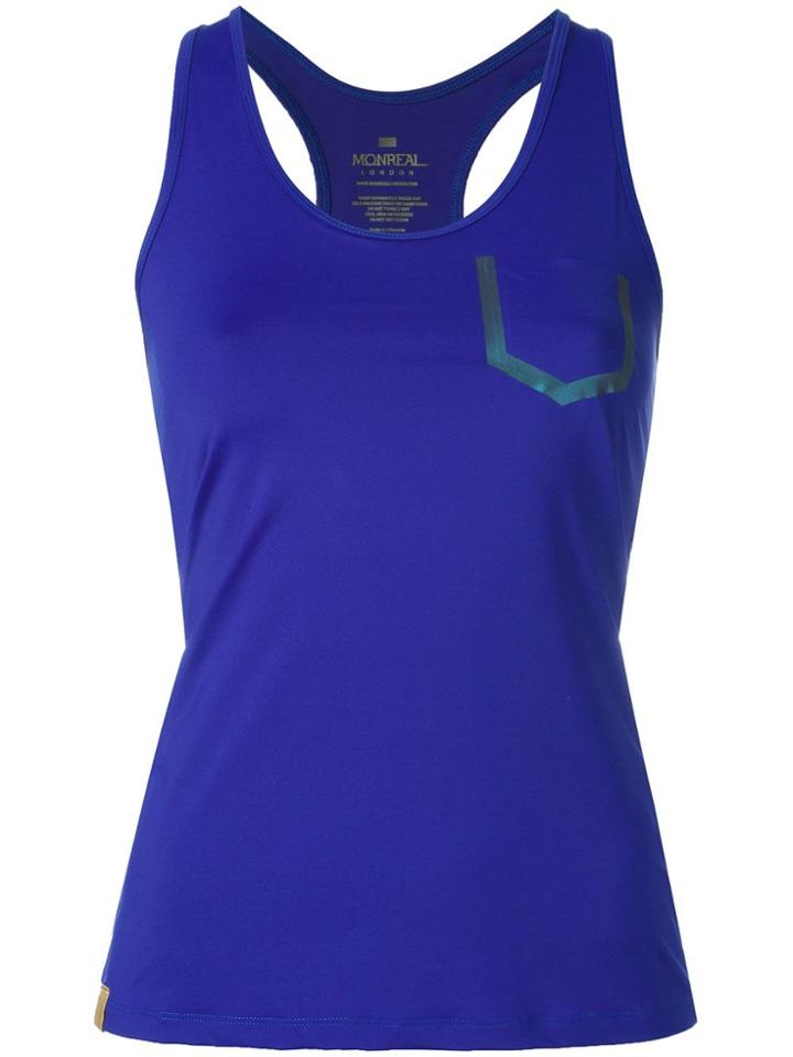 Monreal London Essential Tank Top - Blue