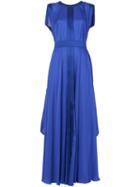 Maison Rabih Kayrouz Flared Sleeveless Gown
