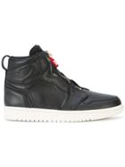 Nike Jordan 1 High Zip Sneakers - Black