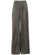 A.f.vandevorst 'progressing' Trousers, Women's, Size: 38, Green, Cupro