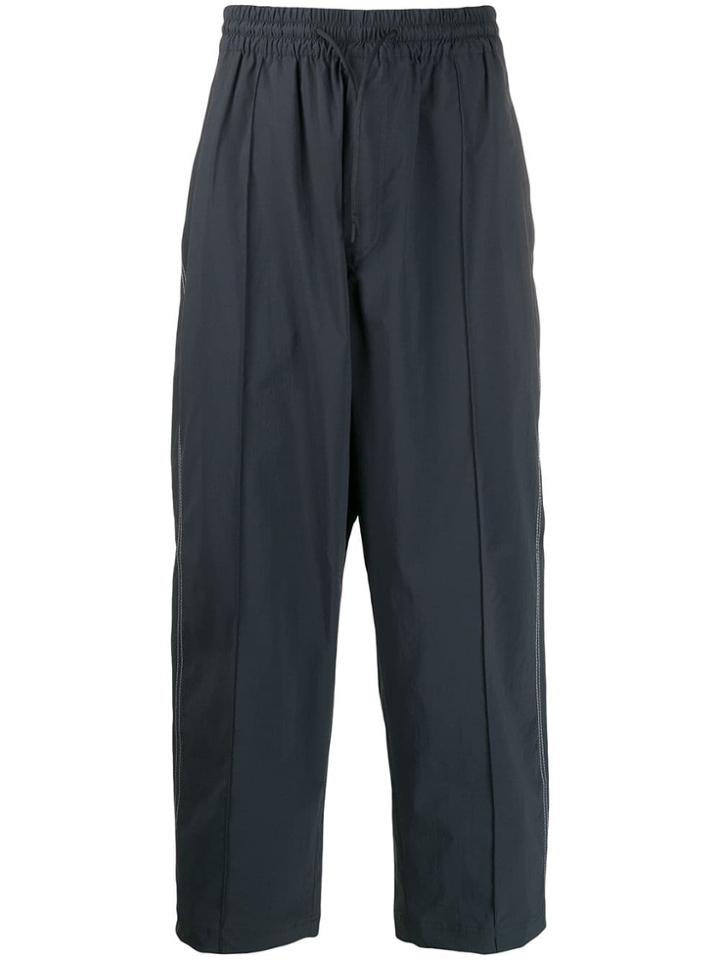 Y-3 Luxe Wide Fit Trackpants - Grey