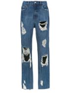 Nk Distressed Jeans - Blue